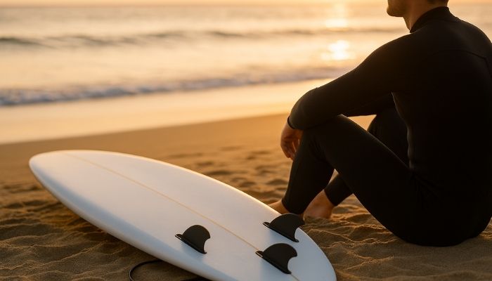 partes de una tabla de surf y accesorios