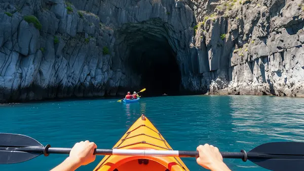 rutas de kayak en los cristianos